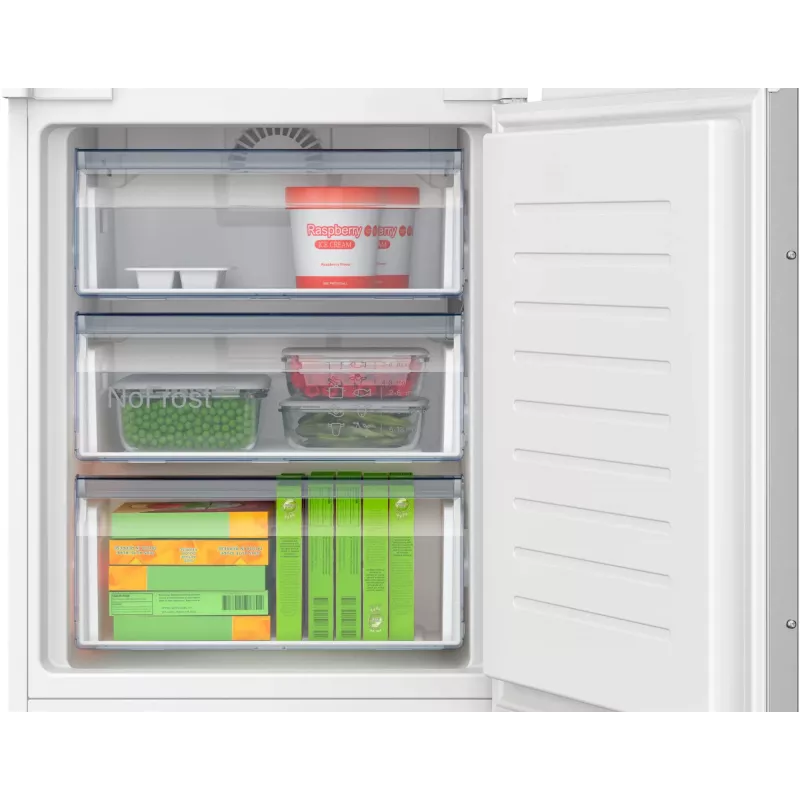 Bosch Serie 2 KIN96NSE0 koel-vriescombinatie inbouw 290 L wit