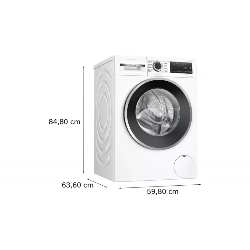 Bosch Serie 6 WGG244120 Wasmachine Frontlader 9 kg 1351 tpm Wit