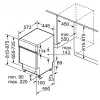 Bosch Serie 4 SPI4HMS49E Vaatwasser half geïntegreerd 10 couverts