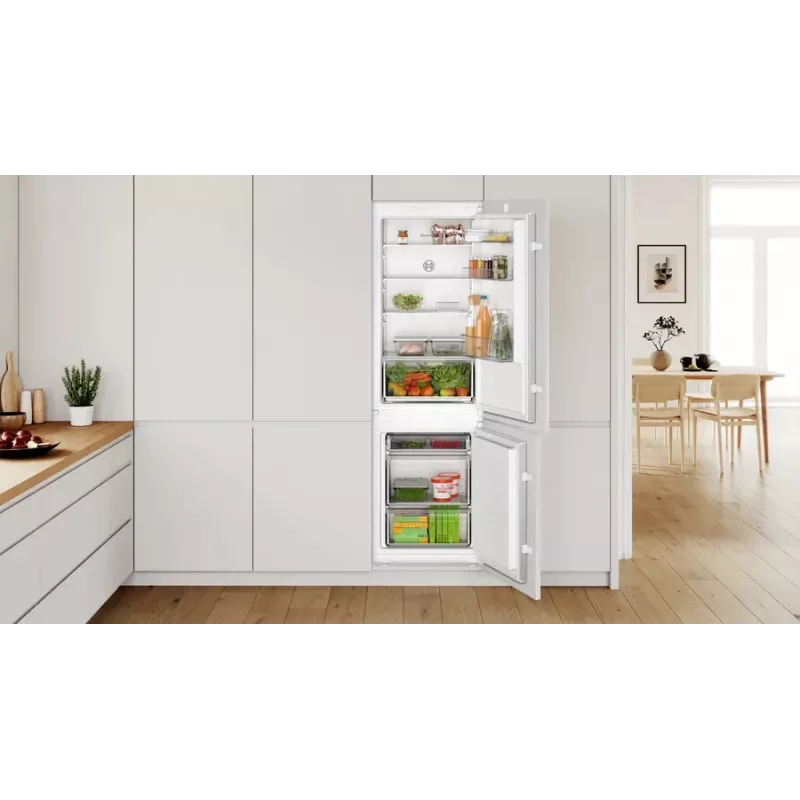 Bosch Serie 2 KIV865SE0 Koel-vriescombinatie Inbouw 267 L Wit