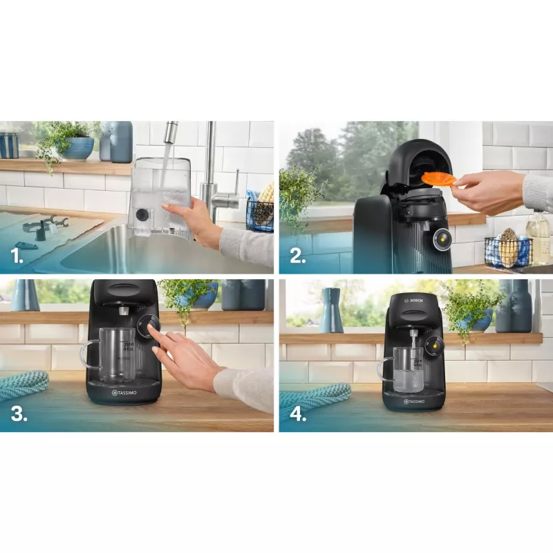 Bosch TAS162E Koffiemachine Volautomaat Capsulekoffiemachine 0,7 l