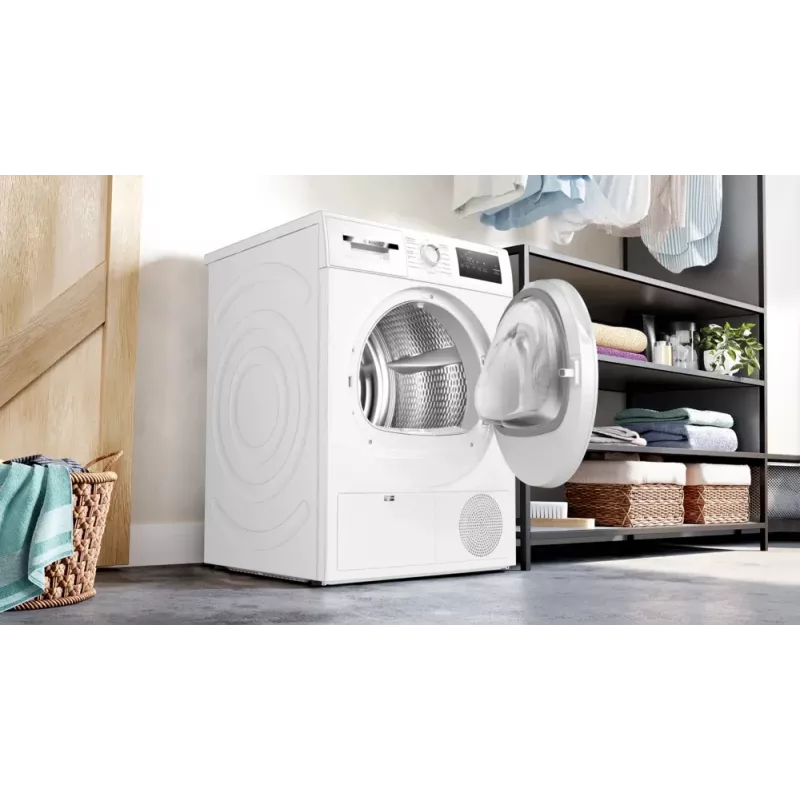 Bosch WTH83004 Droger Vrijstaand Frontlader 8 kg Wit