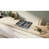Bosch Serie 6 PCP6A5I90 Kookplaat RVS Inbouw 60 cm Gas 4 zone(s)