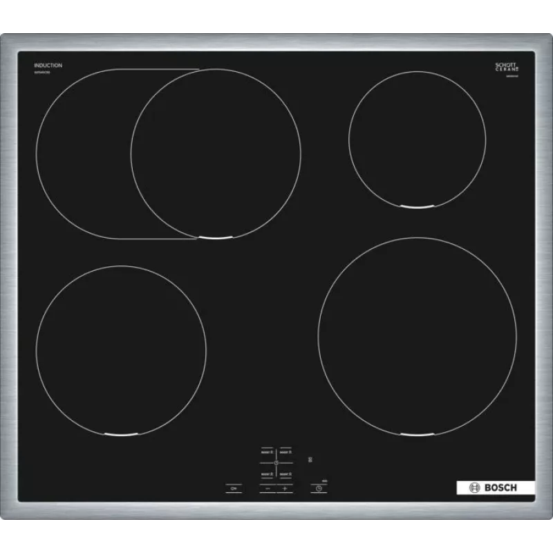 Bosch HEB517BB4 + NIF645CB5E Kooktoestel-set Zonen-inductiekookplaat Elektrisch