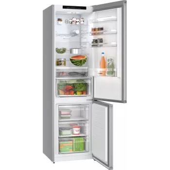 Bosch Serie 4 KGN392LAG Koel-vriescombinatie Vrijstaand 363 L Metallic
