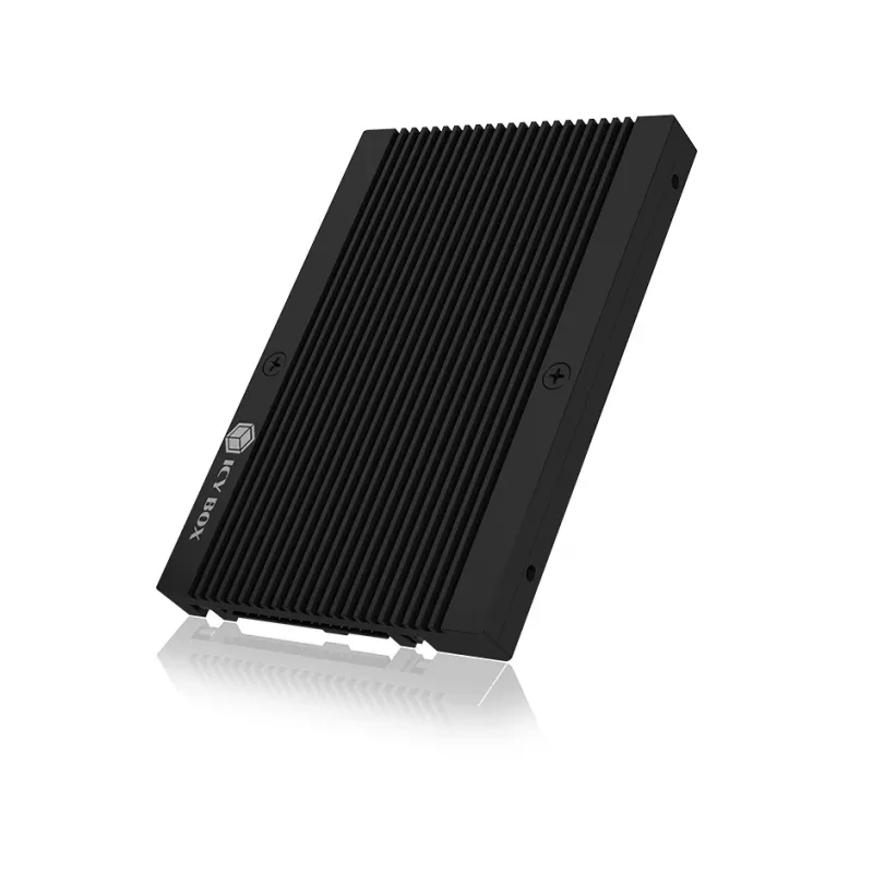ICY BOX IB-M2U04 SSD-behuizing zwart 2,5 inch