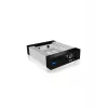 ICY BOX Carrier IB-129SSK-B harde schijf behuizing aluminium, zwart 2,5/3,5 inch