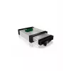 ICY BOX Carrier IB-129SSK-B harde schijf behuizing aluminium, zwart 2,5/3,5 inch
