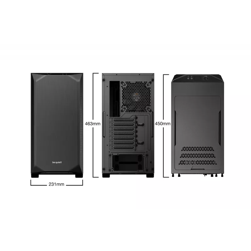 be quiet Pure Base 500 zwart