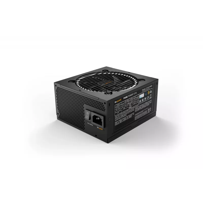 be quiet Pure Power 12 M voeding 1000 W 20+4 pin ATX ATX zwart