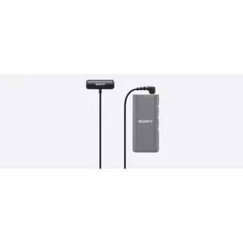 Sony ECM-LV1 Zwarte lavalier-/clipmicrofoon