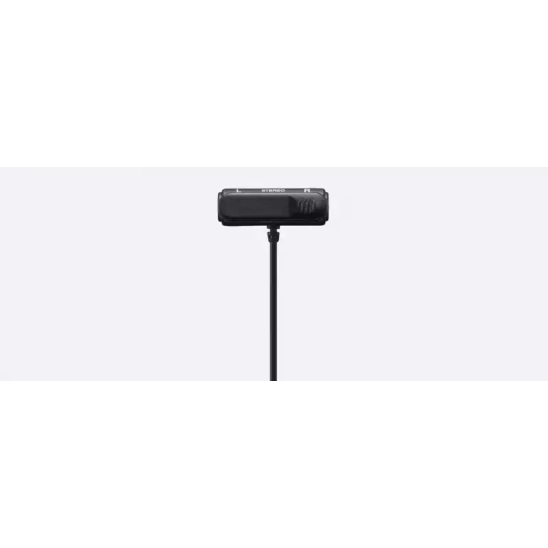 Sony ECM-LV1 Zwarte lavalier-/clipmicrofoon