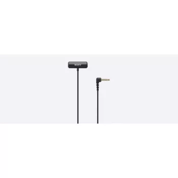 Sony ECM-LV1 Zwarte lavalier-/clipmicrofoon