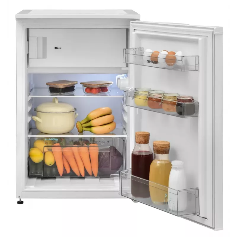 Sharp SJ-UD121T2W-EU koel-vriescombinatie vrijstaand 121 L wit