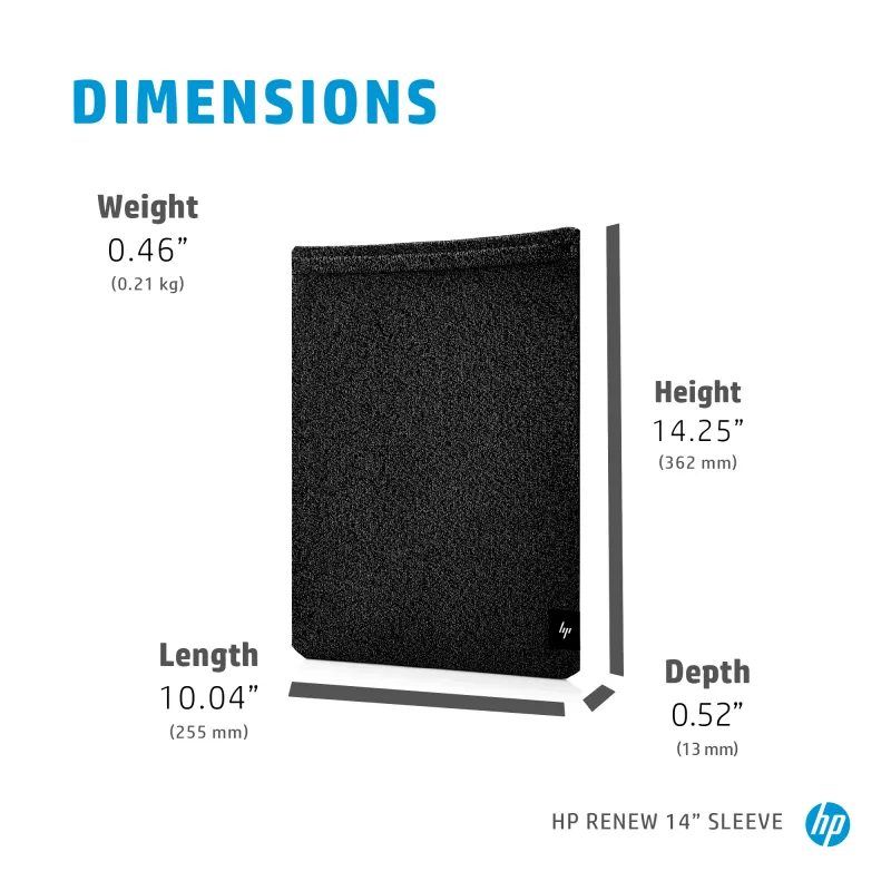 HP Renew 14 laptophoes, hoes, 35,6 cm (14 inch), 210 g