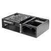 PC-behuizing Silverstone SST-ML06B Mini-ITX zwart