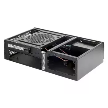PC-behuizing Silverstone SST-ML06B Mini-ITX zwart