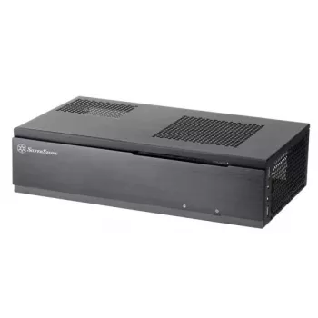PC-behuizing Silverstone SST-ML06B Mini-ITX zwart