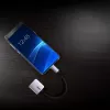 ATEN USB-C-naar-VGA-adapter, USB Type-C, VGA (D-Sub), stekker, bus, recht, recht