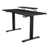 COUGAR E-Star 140 elektrisch gamingbureau, zwart (1400x600x720-1170mm)