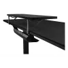 COUGAR E-Star 140 elektrisch gamingbureau, zwart (1400x600x720-1170mm)