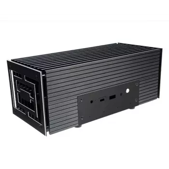 PC-behuizing Akasa A-NUC52-M1B cube zwart