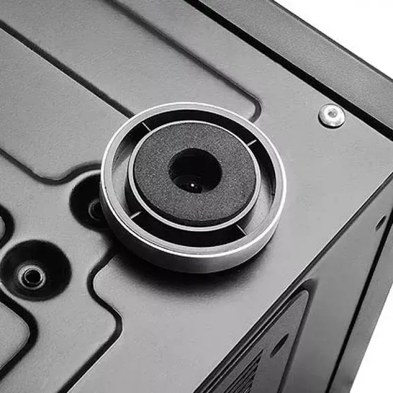 PC-behuizing Silverstone GD09B-C HTPC zwart
