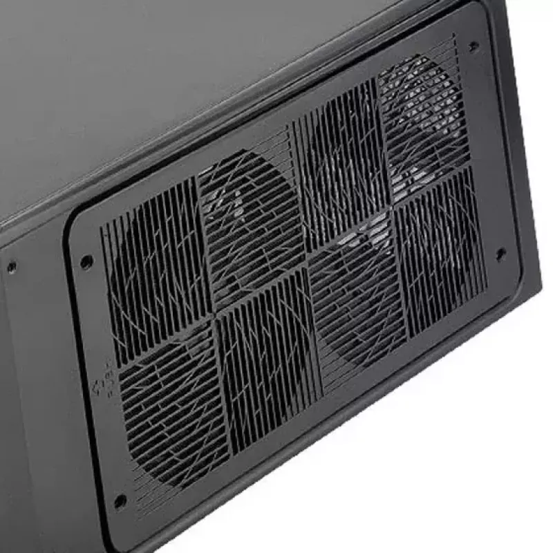 PC-behuizing Silverstone GD09B-C HTPC zwart