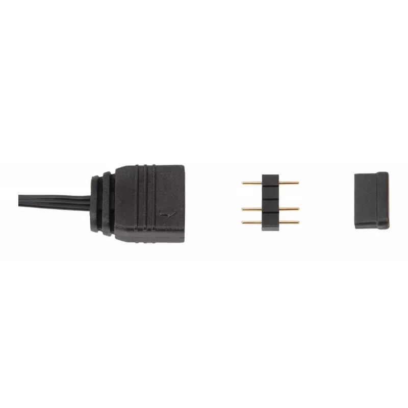 Kabel Silverstone CPL03 0,3 m 4 x 4-pins-PWM 4-pins-PWM