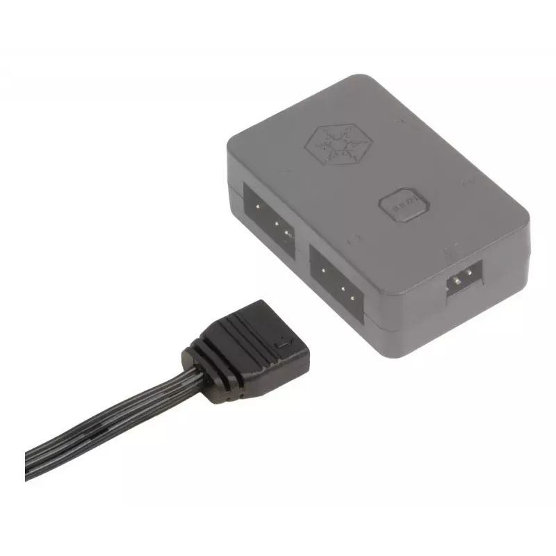 Kabel Silverstone CPL03 0,3 m 4 x 4-pins-PWM 4-pins-PWM