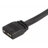 Kabel Silverstone CPL03 0,3 m 4 x 4-pins-PWM 4-pins-PWM