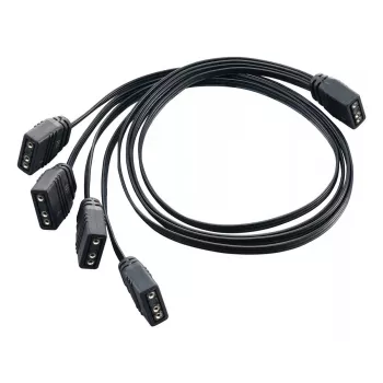 Kabel Silverstone CPL03 0,3 m 4 x 4-pins-PWM 4-pins-PWM