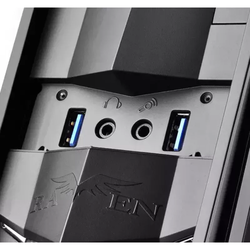 PC-behuizing Silverstone RVZ02 Small Form Factor zwart, zilver