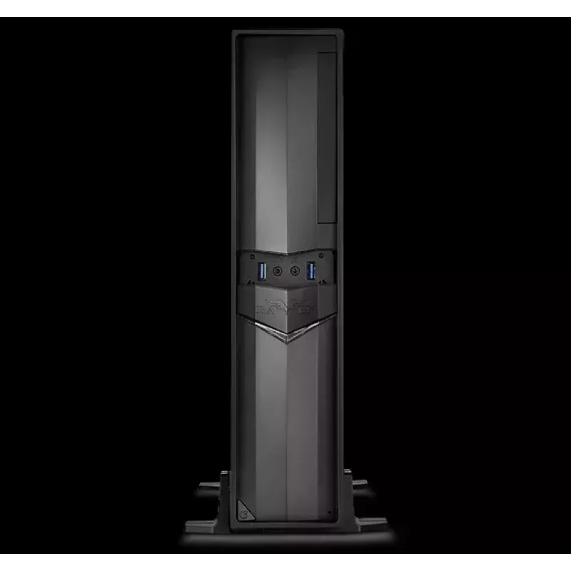 PC-behuizing Silverstone RVZ02 Small Form Factor zwart, zilver