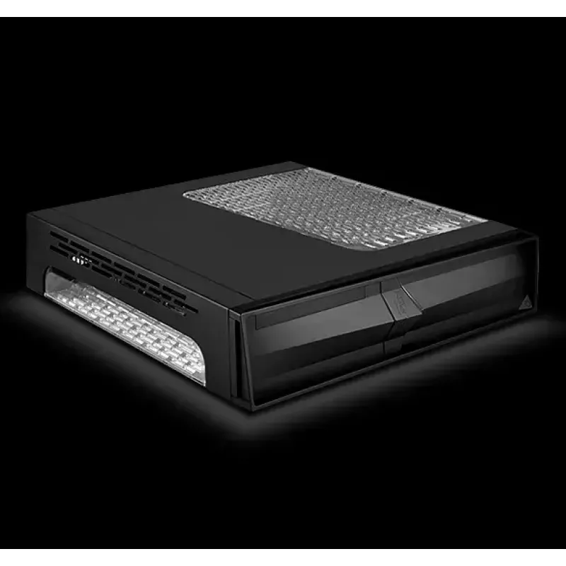PC-behuizing Silverstone RVZ02 Small Form Factor zwart, zilver
