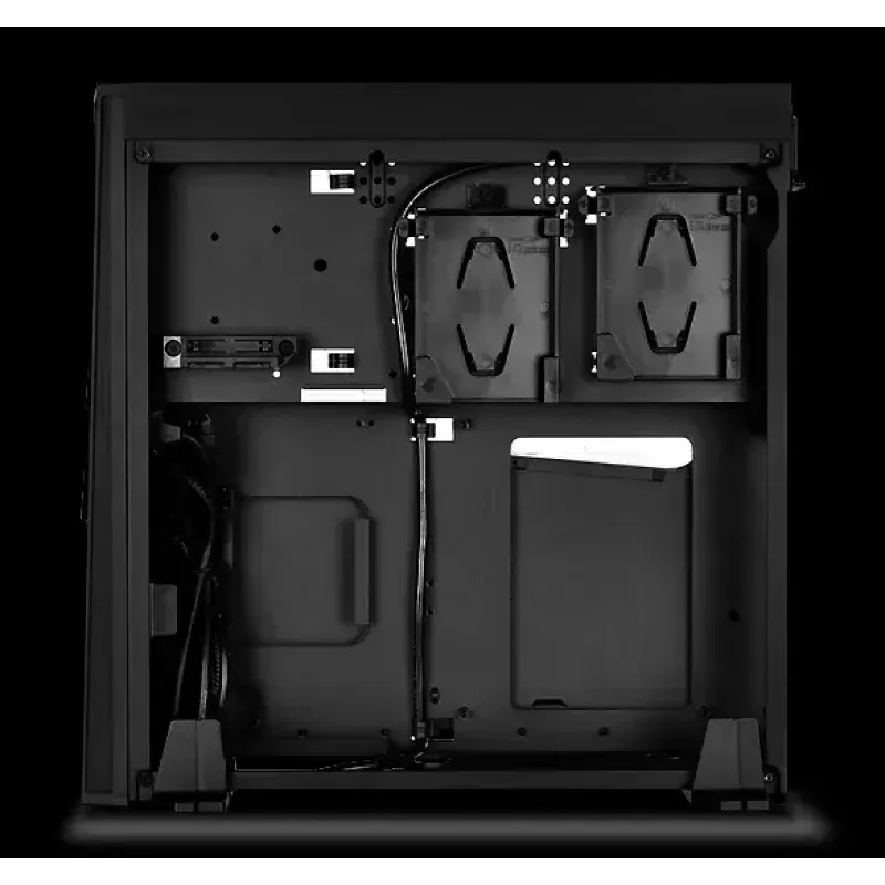 PC-behuizing Silverstone RVZ02 Small Form Factor zwart, zilver