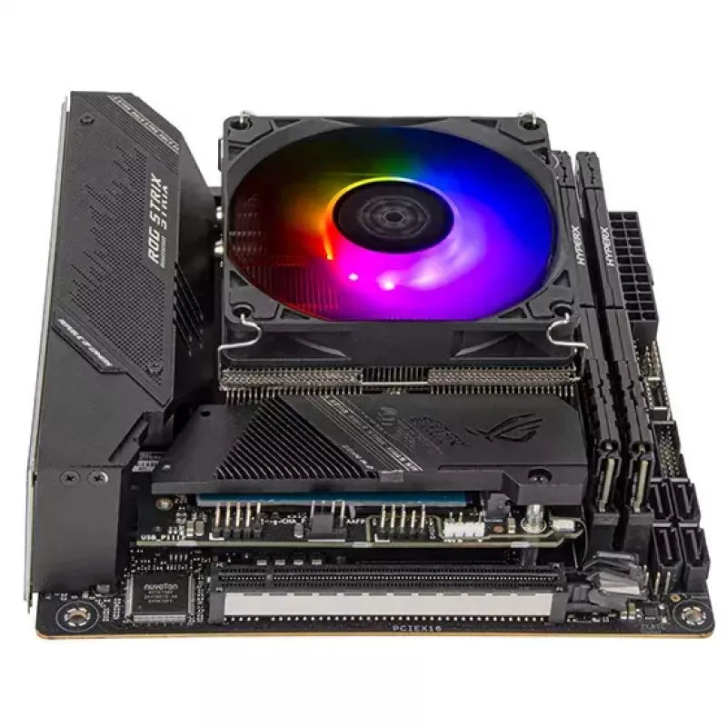 Ventilator Silverstone Hydrogon H90 ARGB 9,2 cm zwart 500-2600 RPM