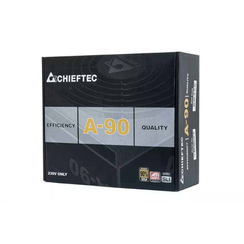 Chieftec GDP-650C voeding 650 W 20+4 pin ATX PS/2 zwart