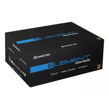 Chieftec ELP-700S voeding 700 W 20+4 pin ATX PS/2 zwart