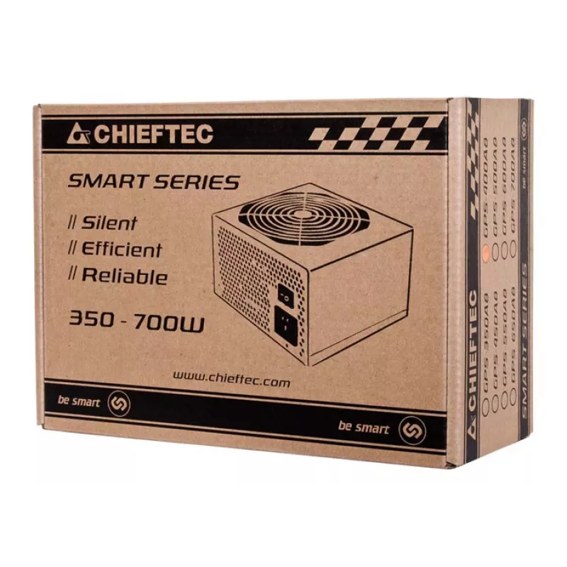 Chieftec GPS-650A8 voeding 650 W 20+4 pin ATX PS/2 zwart