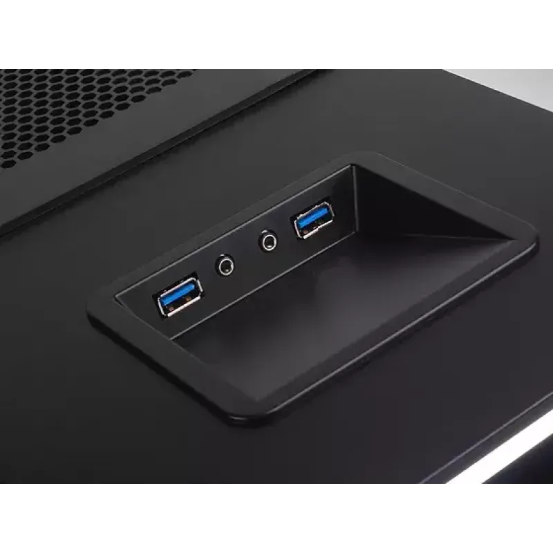 PC-behuizing Silverstone TJ04-E midi tower zwart