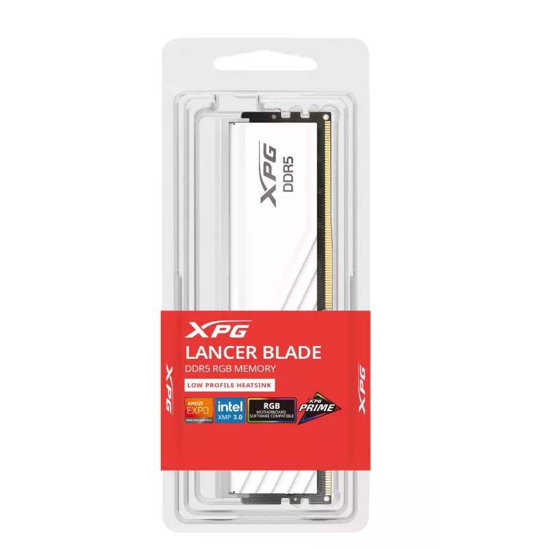 ADATA XPG Lancer Blade RGB AX5U6000C3032G-SLABRWH 32GB DDR5-6000 DIMM, wit