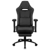 Universele gamingstoel AEROCOOL ROYALSLATEGR — gevoerde zitting, grijs, stalen frame, max. gebruikersgewicht 150 kg