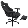 Universele gamingstoel AEROCOOL ROYALSLATEGR — gevoerde zitting, grijs, stalen frame, max. gebruikersgewicht 150 kg