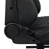 Universele gamingstoel AEROCOOL ROYALSLATEGR — gevoerde zitting, grijs, stalen frame, max. gebruikersgewicht 150 kg