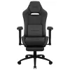 Aerocool ROYALASHBK premium ergonomische gamingstoel met voetsteun Aeroweave-technologie zwart