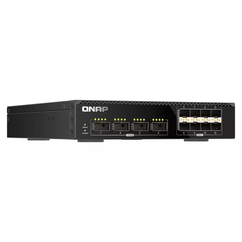 QNAP QSW-M7308R-4X netwerkswitch managed L3 1U zwart