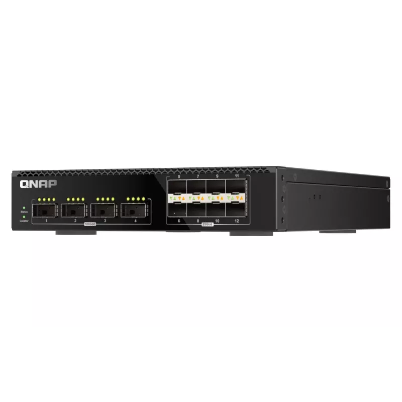 QNAP QSW-M7308R-4X netwerkswitch managed L3 1U zwart
