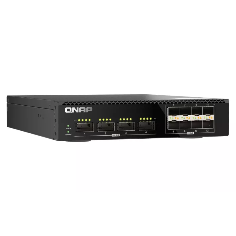 QNAP QSW-M7308R-4X netwerkswitch managed L3 1U zwart