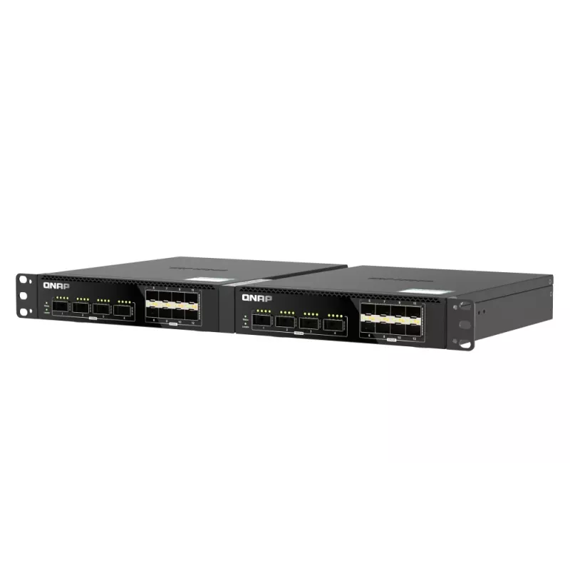 QNAP QSW-M7308R-4X netwerkswitch managed L3 1U zwart